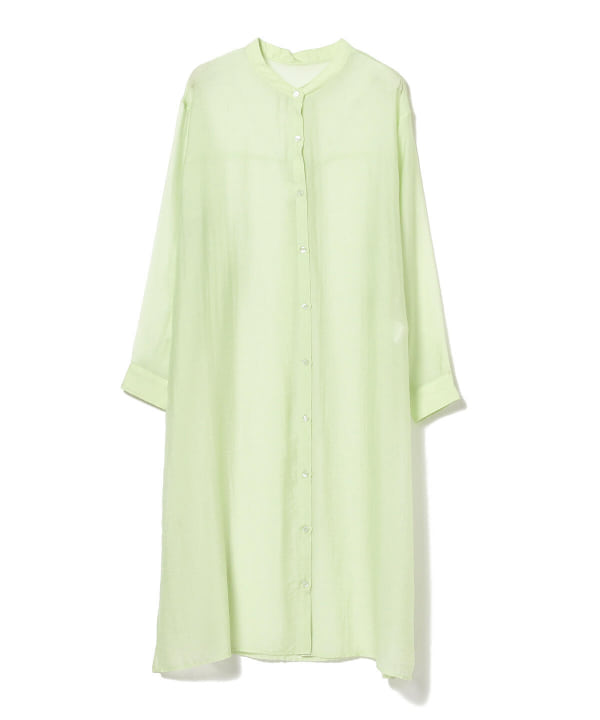 B Ming By Beams ビーミング By ビームス B Ming By Beams バンドカラー シアー ワンピース 21ss ワンピース ワンピース 通販 Beams