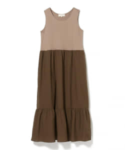 ▲B:MING by BEAMS / トンプキン ノースリーブ ワンピース