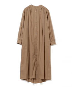 ▲B:MING by BEAMS / バンドカラー シャツワンピース