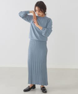 B:MING by BEAMS / ニット プリーツ セットアップ 22SS