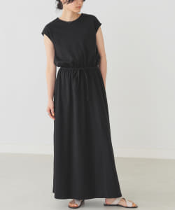 B:MING by BEAMS / シルケット ドロスト ロング ワンピース 22SS