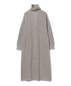 B:MING by BEAMS / ハーフジップ ニット ワンピース