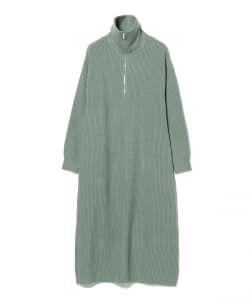 B:MING by BEAMS / ハーフジップ ニット ワンピース