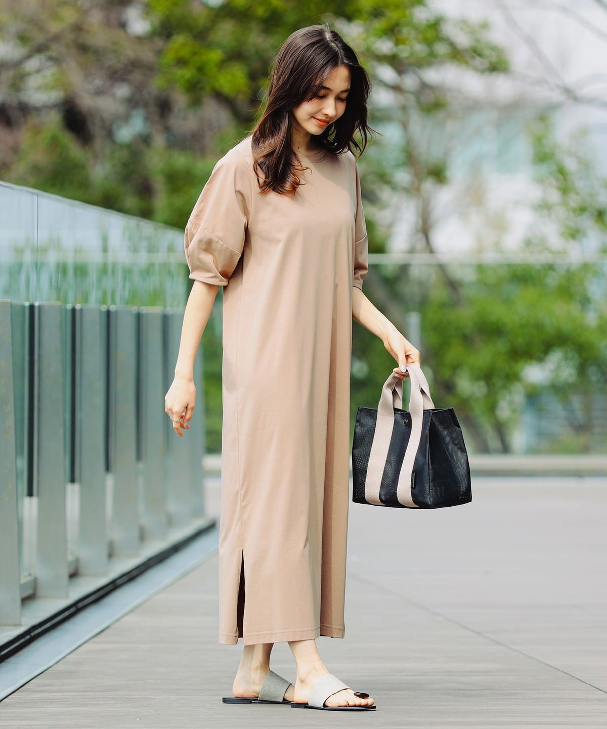 B:MING by BEAMS（ビーミング by ビームス）シルケット 半袖