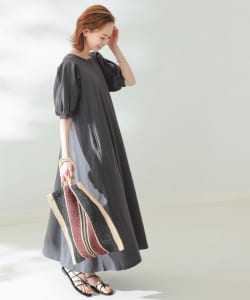 ▲B:MING by BEAMS / 袖 タック ワンピース