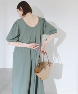 ▲B:MING by BEAMS / 袖 タック ワンピース