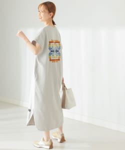 ▲PENDLETON × B:MING by BEAMS / 別注 フレンチスリーブ ワンピース