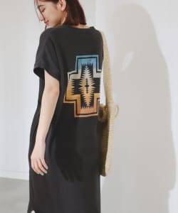 ▲PENDLETON × B:MING by BEAMS / 別注 フレンチスリーブ ワンピース