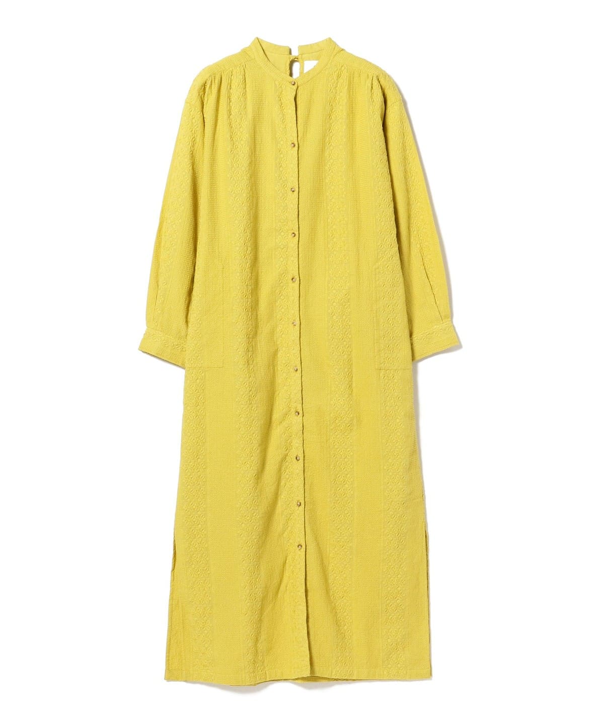 Sara mallika サラ マリカ / フラワー シャツドレス ワンピース WOMEN YELLOW S Sara mallika サラ マリカ / フラワー シャツドレス ワンピース WOMEN YELLOW S