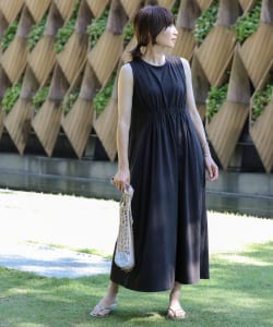 ▲ B:MING by BEAMS / フロント ギャザー カット ワンピース