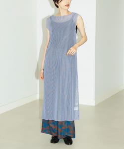 ▲ B:MING by BEAMS / シアー ノースリーブ ワンピース