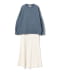 STONE BLUE*IVORY