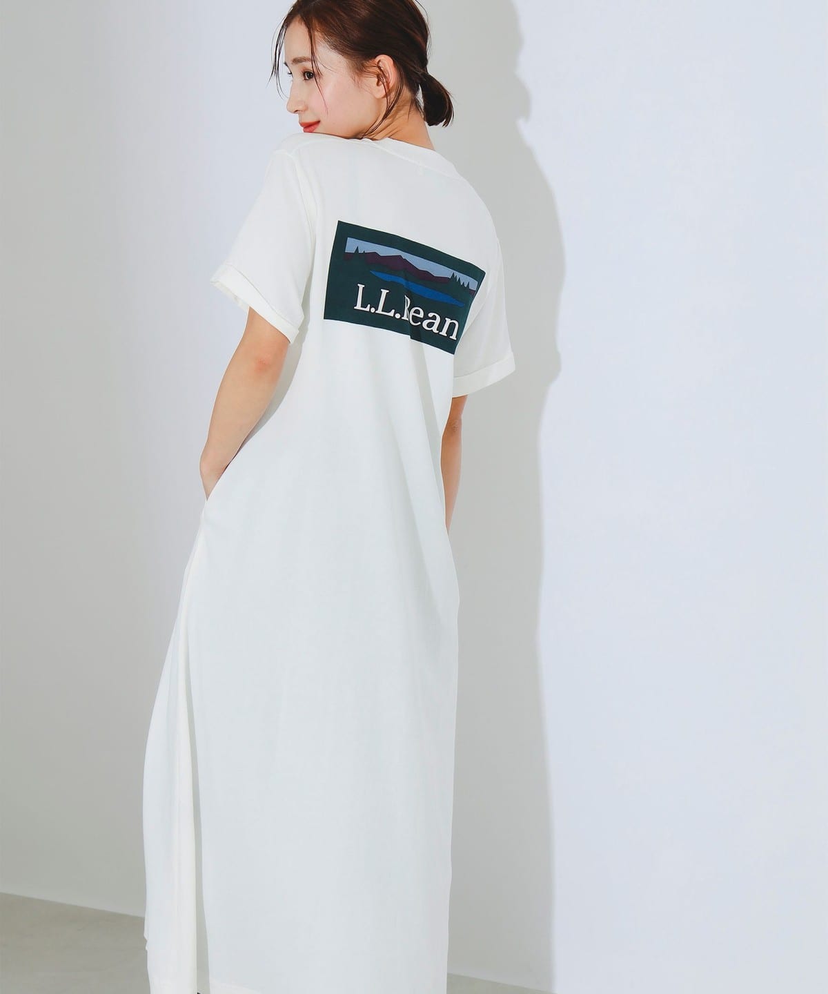 L. L.Bean エル・エル・ビーン / Bean's Back Katahdin Dress ワンピース WOMEN OFF WHITE M L. L.Bean エル・エル・ビーン / Bean's Back Katahdin Dress ワンピース WOMEN OFF WHITE M
