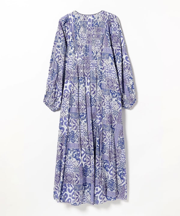 B:MING by BEAMS（ビーミング by ビームス）Sara mallika / TILE SHIRRING DRESS（ワンピース ワンピース ）通販｜BEAMS