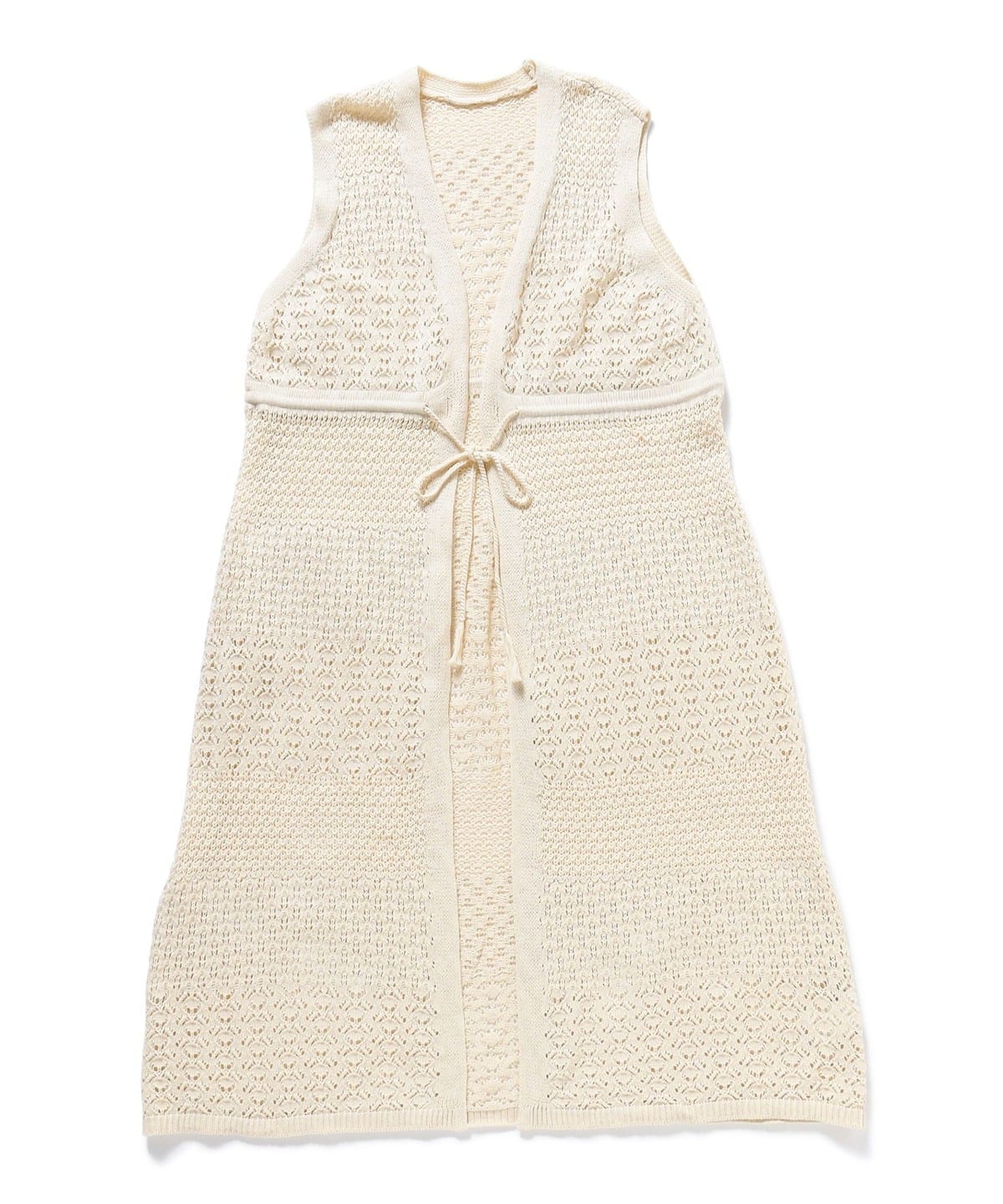 メッシュ ジレ ワンピース ワンピース WOMEN IVORY ONE SIZE メッシュ ジレ ワンピース ワンピース WOMEN IVORY ONE SIZE