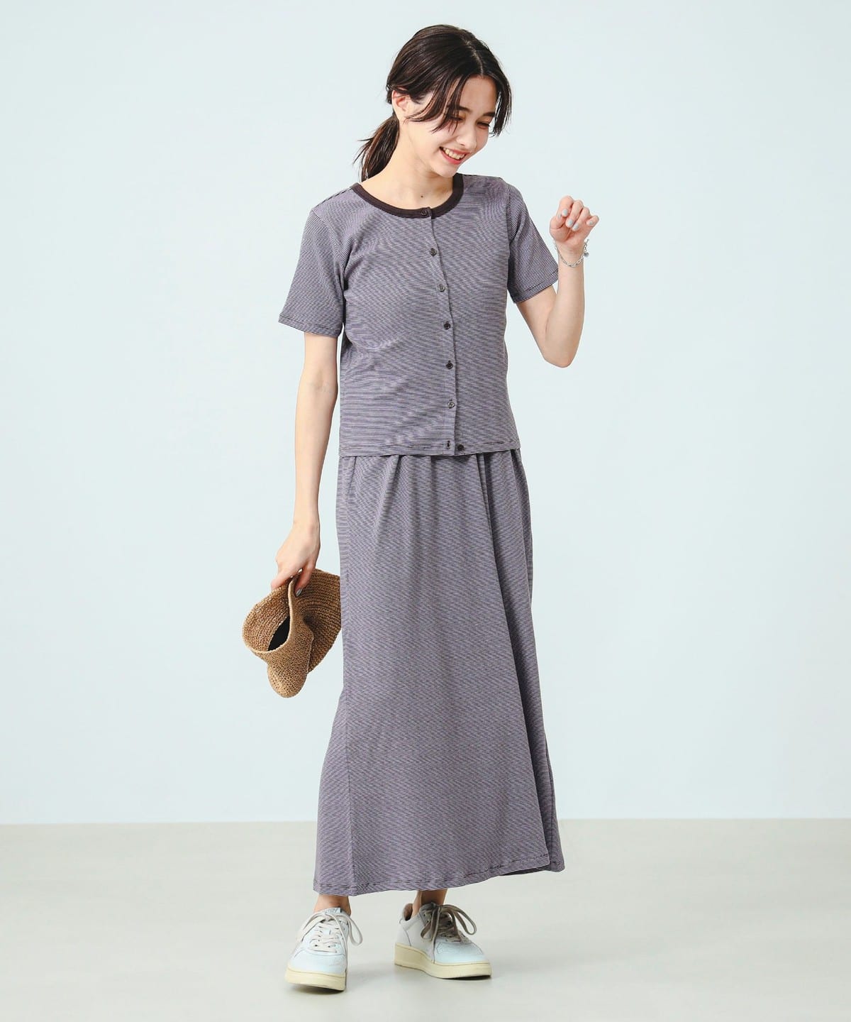 キャミワンピース & カーディガン セット ワンピース WOMEN LIGHT PURPLE ONE SIZE キャミワンピース & カーディガン セット ワンピース WOMEN LIGHT PURPLE ONE SIZE