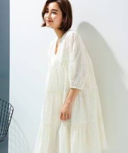 B:MING by BEAMS / 女裝 3D 刺繡 洋裝