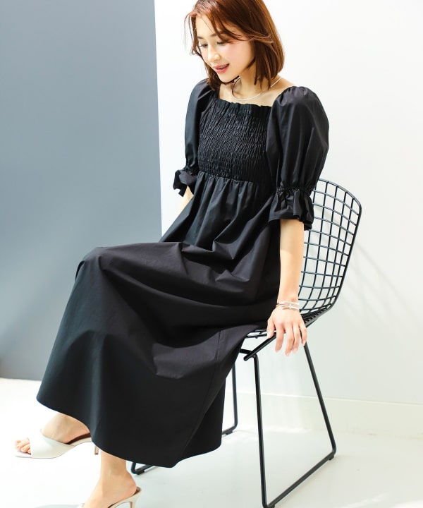 B:MING by BEAMS ワンピース B:MING by BEAMS（ビーミング by ビームス）アブストラクト ワンピース