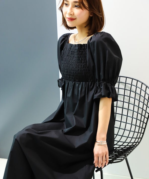 こめち ommo イレギュラーシャーリングワンピース こめち ommo イ