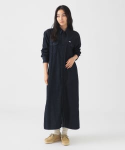 【+15%ポイントUP】【別注】Lee / デニム シャツ ワンピース（S～M）