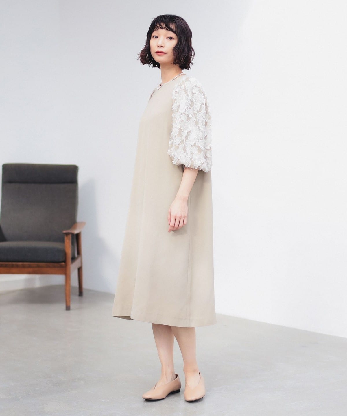 半額以下セール!【MSGM】ビジューワンピース