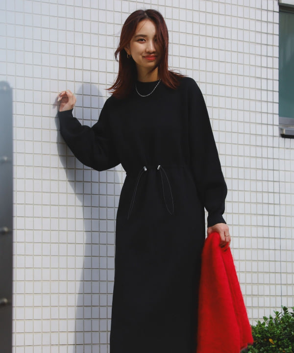 B:MING by BEAMS（ビーミング by ビームス）ニット ドローストリング