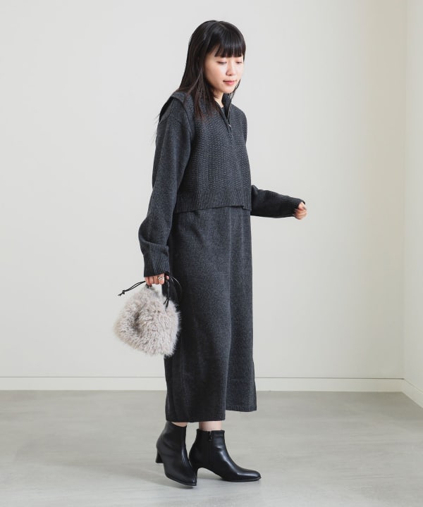 SNIDEL（スナイデル）の「ベストセットワンピース（ワンピース