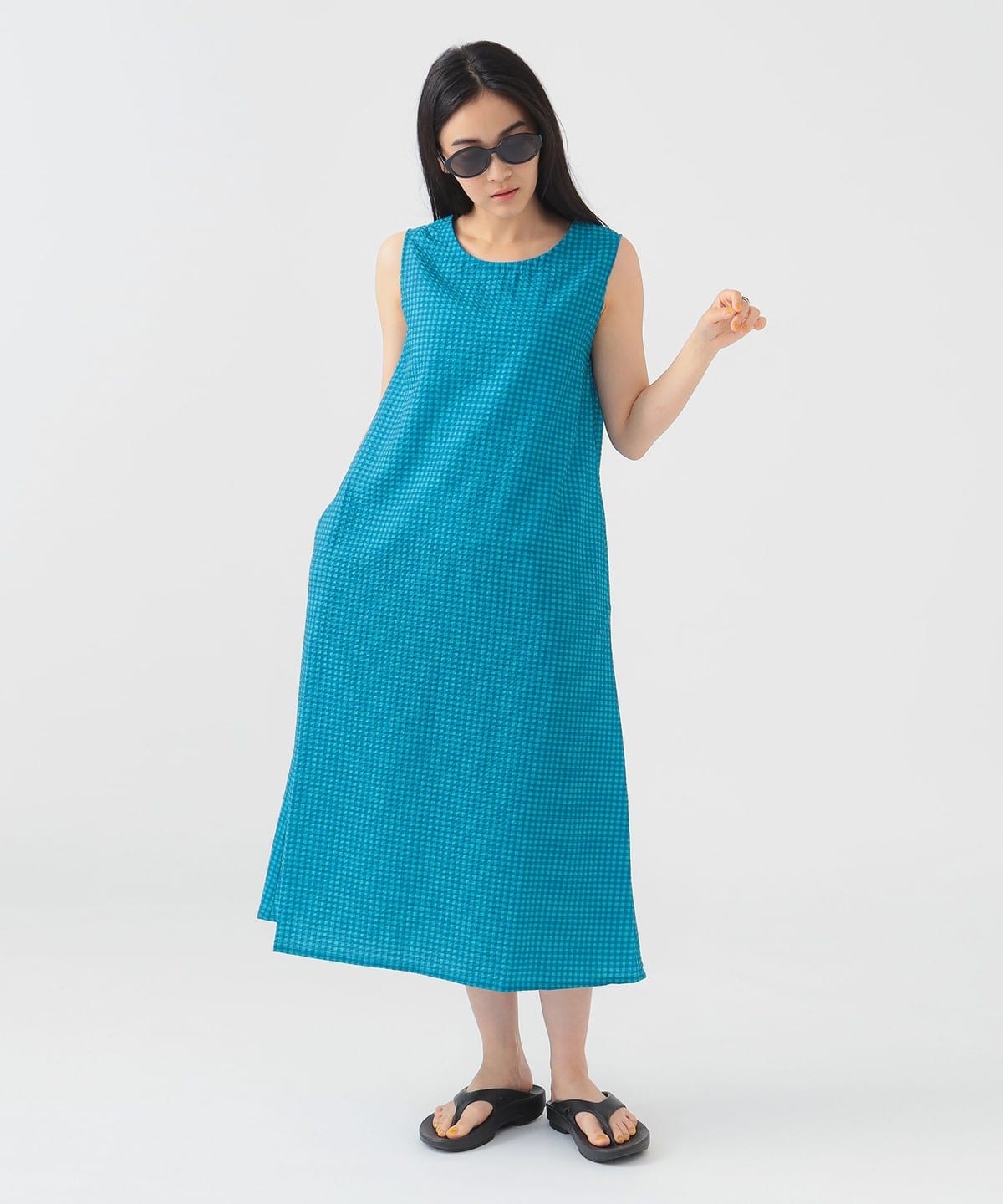 【別注】HELLY HANSEN ヘリーハンセン / シアー サッカー ワンピース ワンピース WOMEN ブルージェイ S 【別注】HELLY HANSEN ヘリーハンセン / シアー サッカー ワンピース ワンピース WOMEN ブルージェイ S