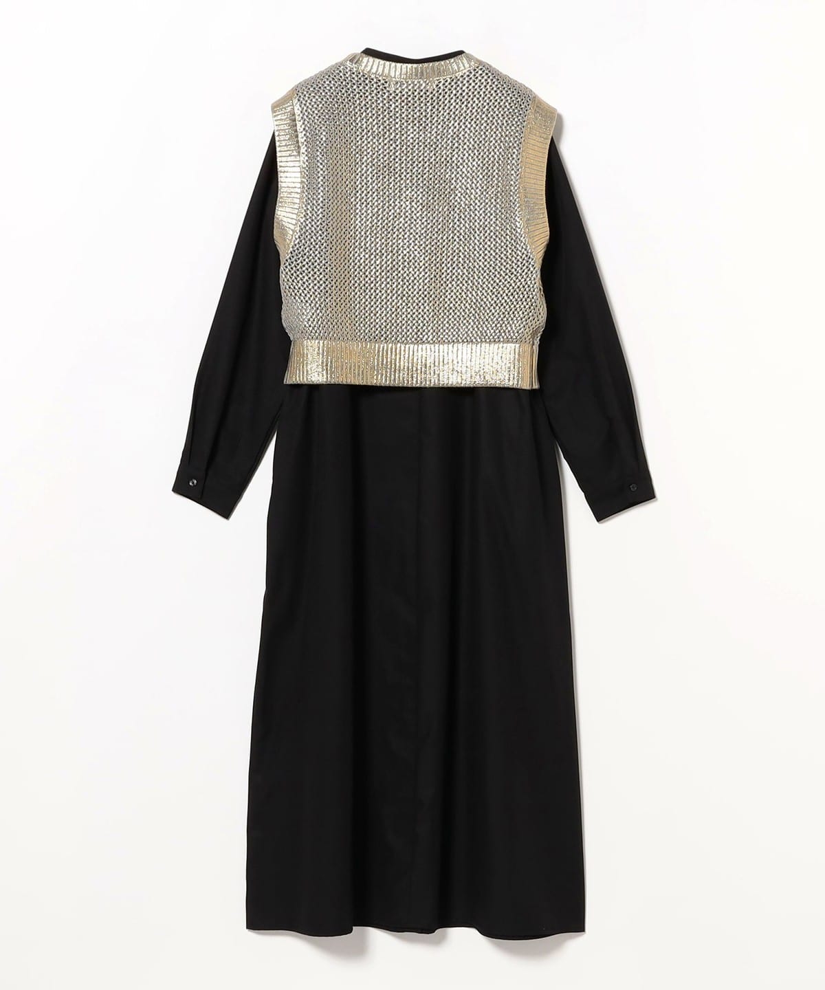 BEAMS GOLF ブラック ベスト ワンピース 85260009453_D_6.jpg