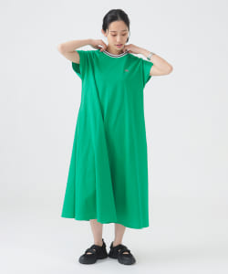 【別注】LACOSTE / カノコ クルーネック ワンピース（S～M）