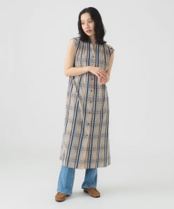 チェック ワンピース（S～M）