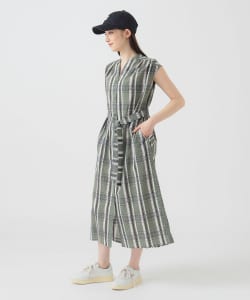 チェック ワンピース（S～M）