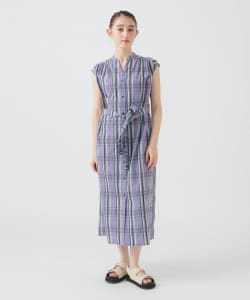 チェック ワンピース（S～M）