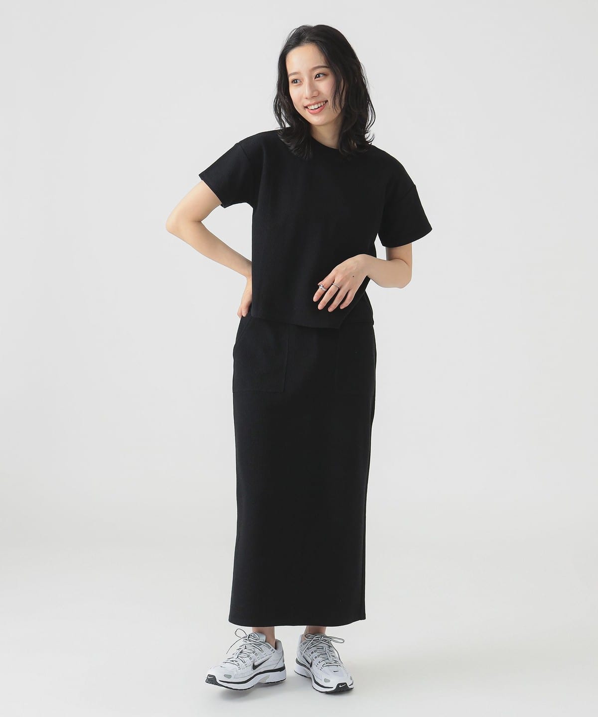 2WAY サーマル セットアップ(S M) ワンピース WOMEN BLACK S 2WAY サーマル セットアップ(S M) ワンピース WOMEN BLACK S