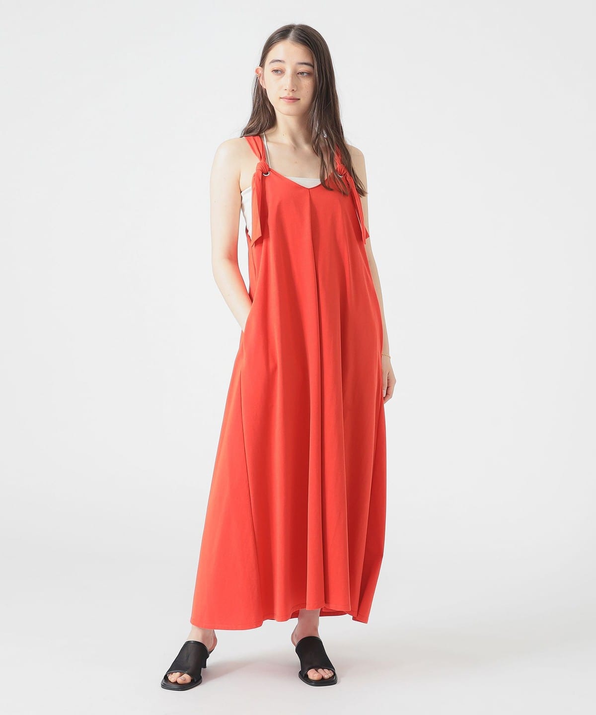 カットマキシ ワンピース(S M) ワンピース WOMEN ORANGE S カットマキシ ワンピース(S M) ワンピース WOMEN ORANGE S