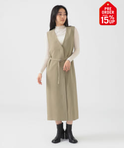 【+15%ポイントUP】ジレ ワンピース（S～M）