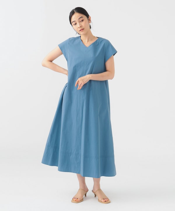 b Aimeine エメイン 　ワンピース 中古・古着通販】Aimeine (エメイン) ドレープベアマーメイド