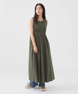 【吸水速乾・接触冷感】ランド アンド ウォーター フロントギャザー ワンピース（S～M）