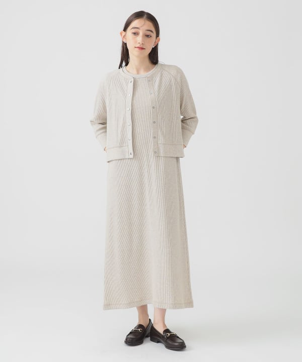 【タグ付】 ビーミングバイビームス セットアップ ワンピース ツイード ラメ入り B:MING by BEAMS（ビーミング by ビームス）【セットアイテム