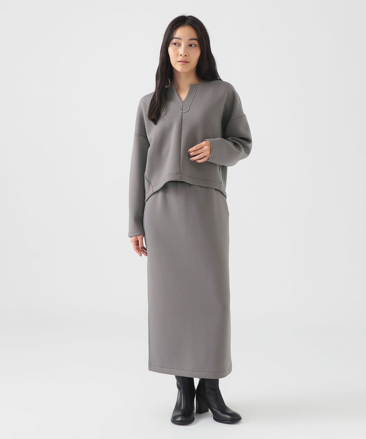 【セットアイテム】ダンボール トップス × スカート セット(S M) ワンピース WOMEN MOCHA M 【セットアイテム】ダンボール トップス × スカート セット(S M) ワンピース WOMEN MOCHA M