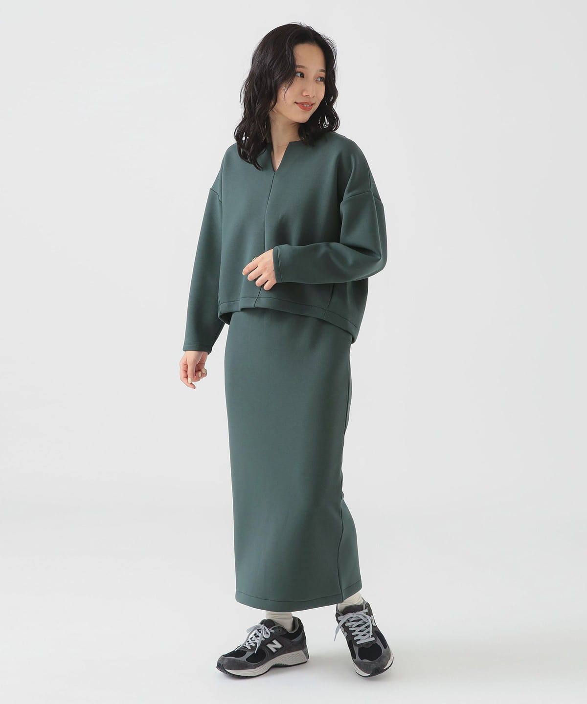 【セットアイテム】ダンボール トップス × スカート セット(S M) ワンピース WOMEN MOSS GREEN S 【セットアイテム】ダンボール トップス × スカート セット(S M) ワンピース WOMEN MOSS GREEN S