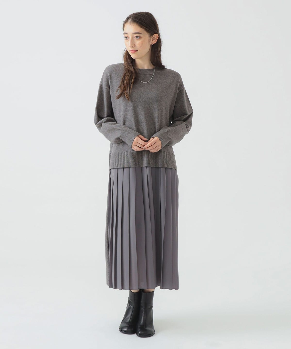 2WAY ドッキング ワンピース ワンピース WOMEN GREY S