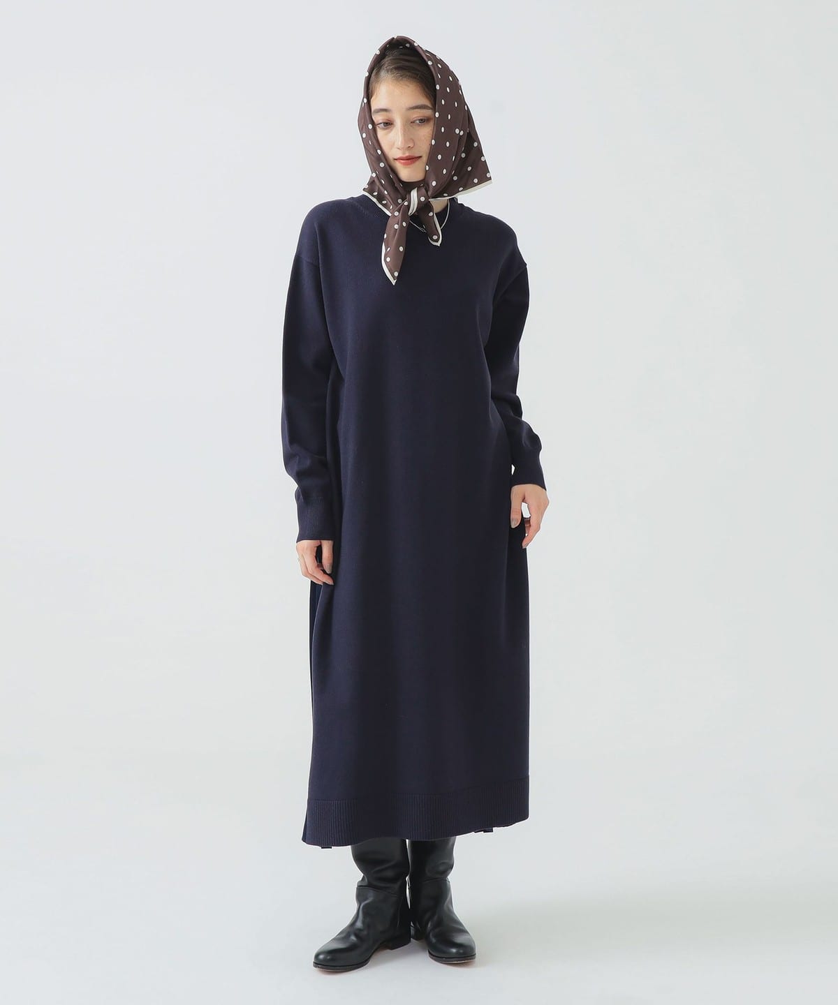 2WAY ドッキング ワンピース ワンピース WOMEN NAVY S