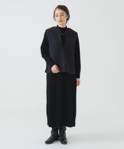 ベスト × ハイネック ワンピース セット