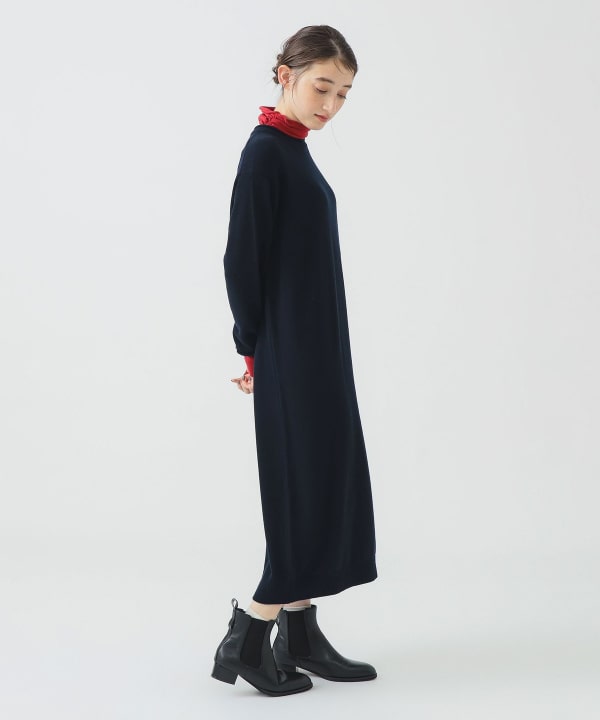 mページ✽+ワンピース+✽ SLY | FRONT ZIP PLEATS ショートワンピース (ワンピース(ミニ