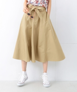 Dickies × B:MING by BEAMS / 別注リボンフレアスカート 17AW