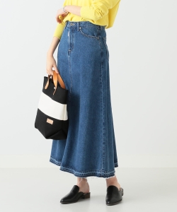 SOMETHING × B:MING by BEAMS / 別注 タックマキシスカート 18AW