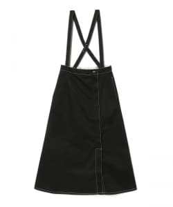 UNIVERSAL OVERALL × B:MING by BEAMS / 別注 サスペンダー付スカート
