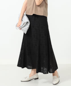B:MING by BEAMS / カットワーク マキシスカート  20