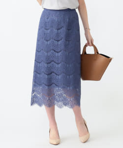 B:MING by BEAMS / レース タイトスカート -P